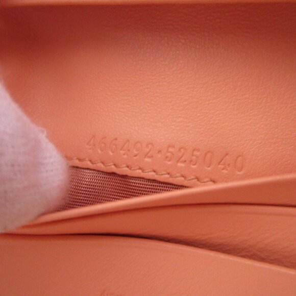 GUCCI Pink Leather GG Marmont Wallet - Picture 8 of 10
